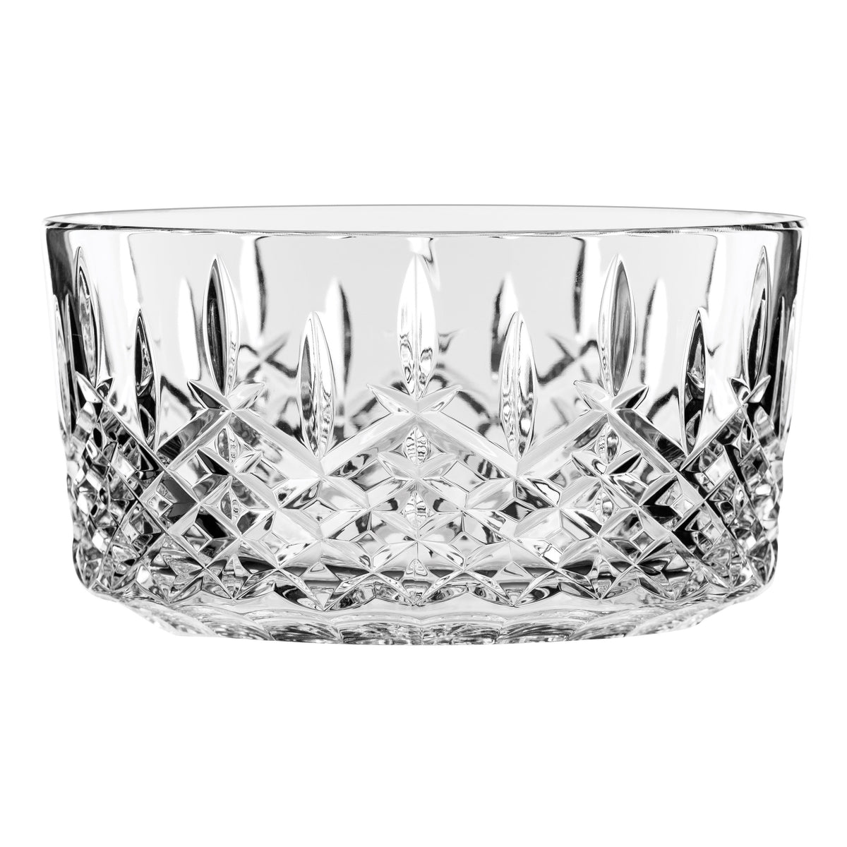 Clear Crystalline Bowl 9 inches A6366