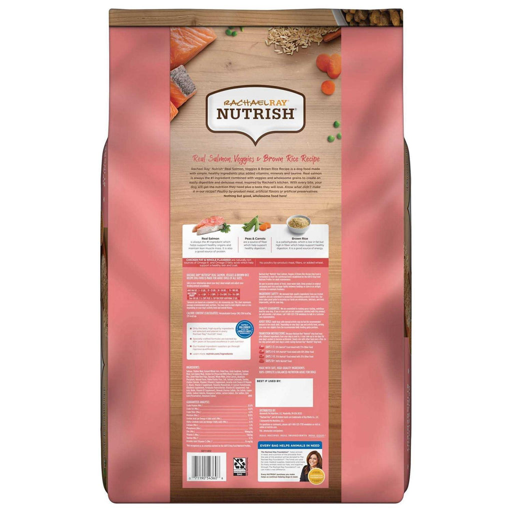 Salmon Veggies & Brown Recipe Dry Dog Food S49286