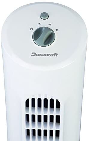 White 3-speed Tower Fan Y1027