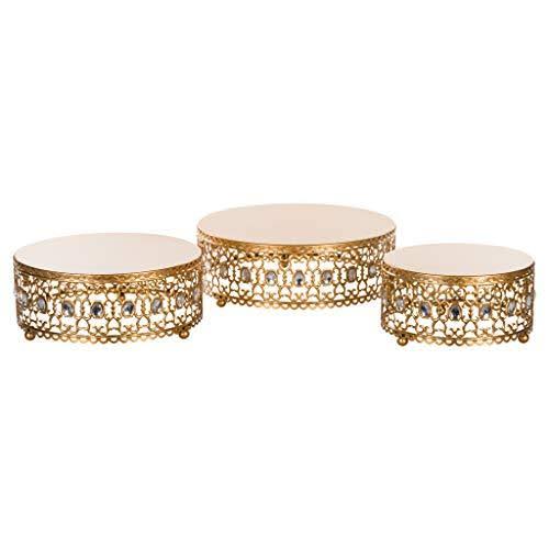 Gold Cake Stand Set of 3 V3761