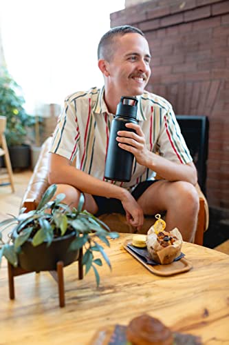 32oz Insulated Stainless Steel Water Bottle with Straw and Chug Lid K9162
