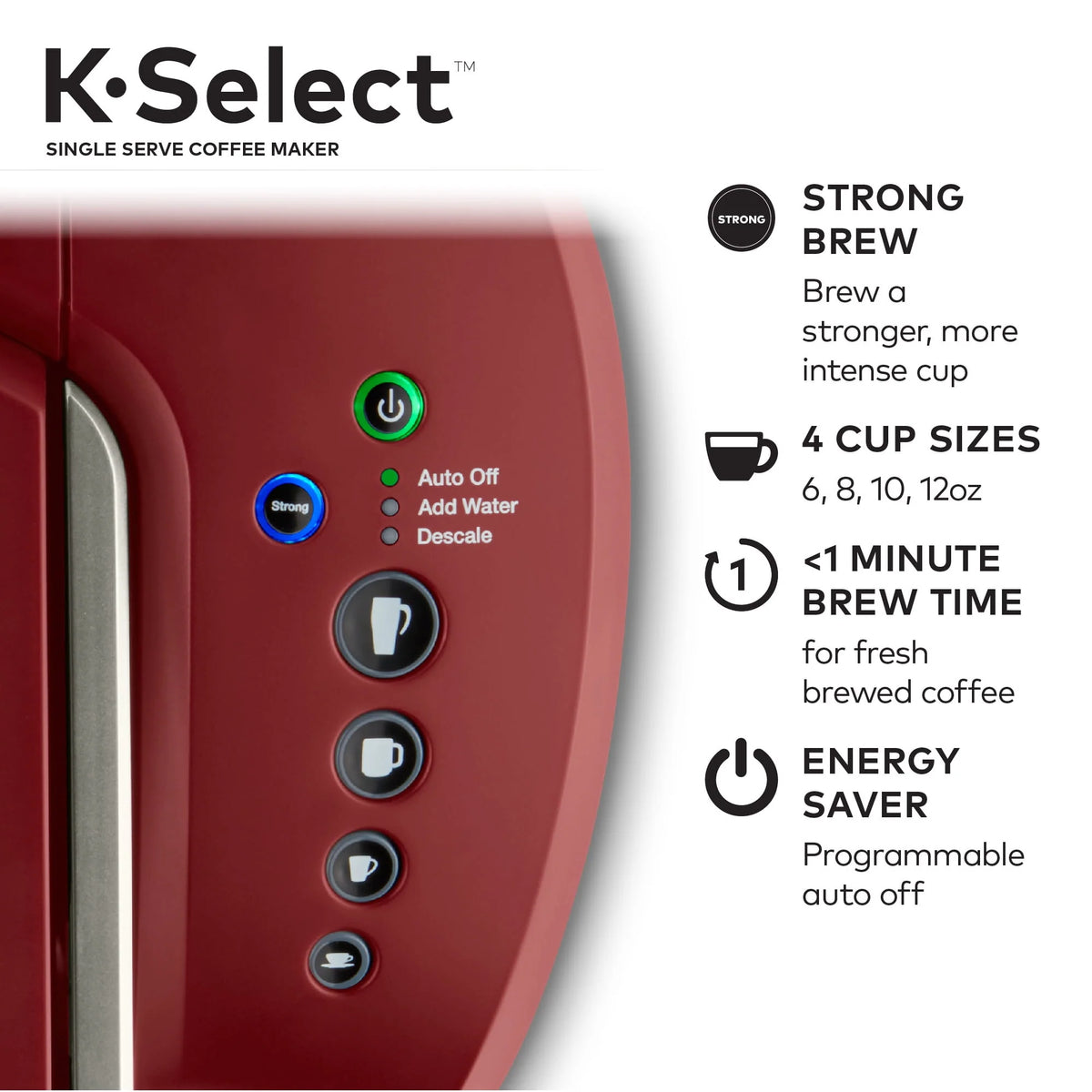 Single-Serve K-Cup Pod Coffee Maker G928