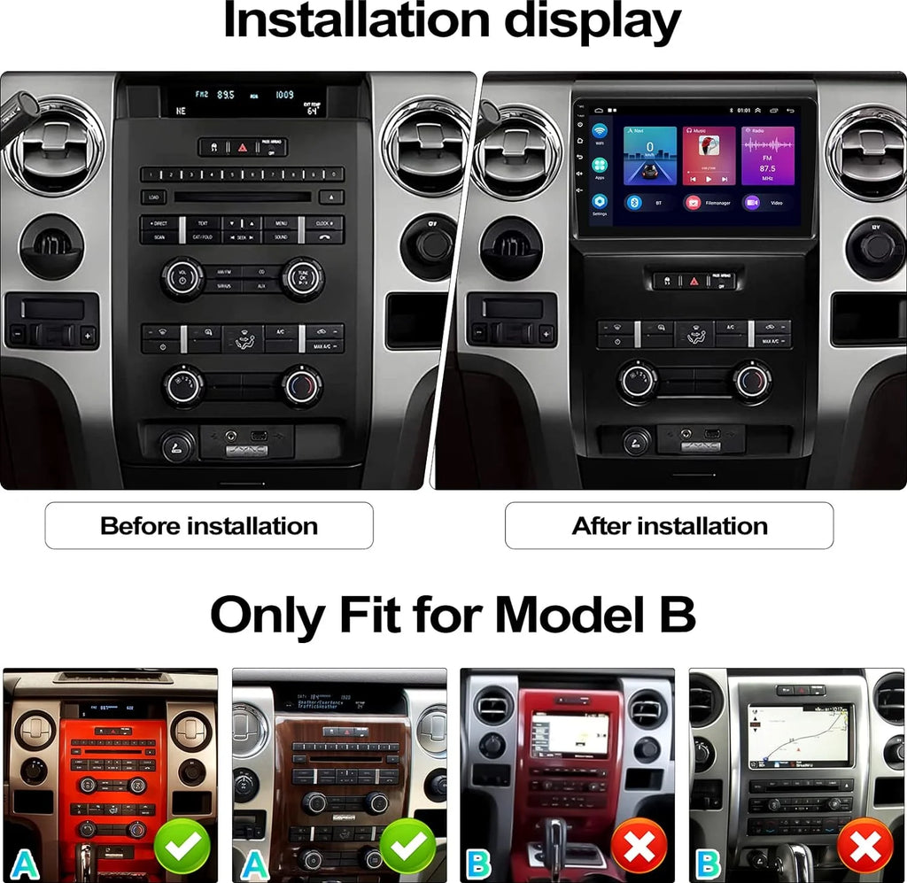 Android 13 9 Inch Touchscreen Car Stereo Radio with Backup Camera J5085