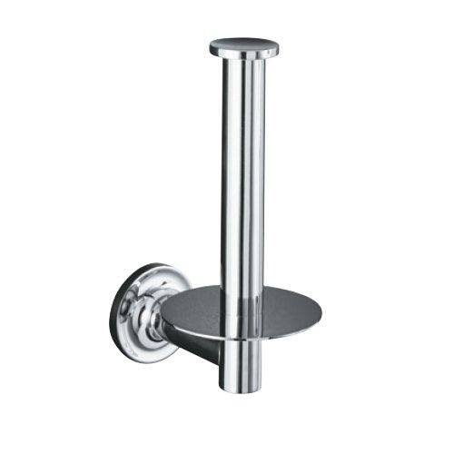 Vibrant Brushed Gold Vertical Toilet Tissue Holder S15870