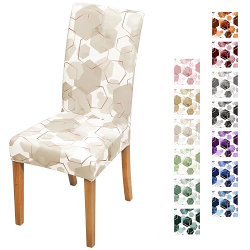 Royal Blue Set of 6 Stretch Dining Chair Covers W441