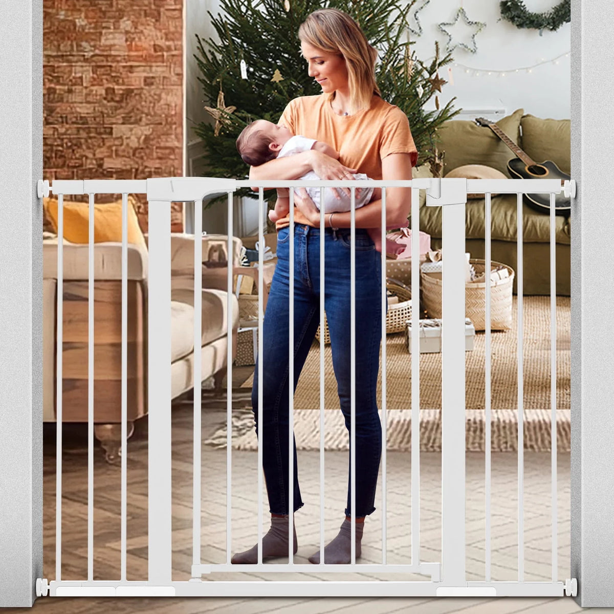 36'' Extra Tall 29.5-48.8'' Wide Baby Gate O6494