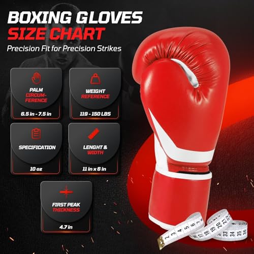 Boxing Sparring Training Gloves 10Oz S964495