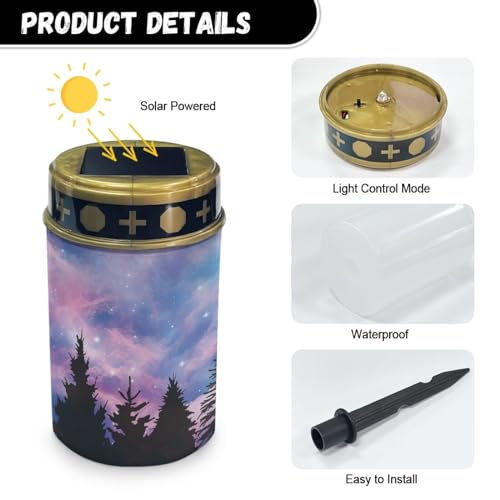 Solar Powered Cemetery Stake Lights K168559