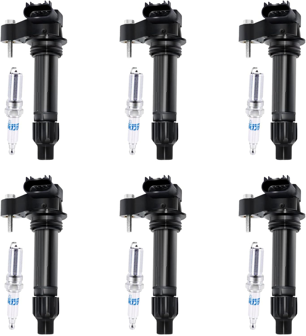 Ignition Coils and Platinum Spark Plugs Set of 6 M1098