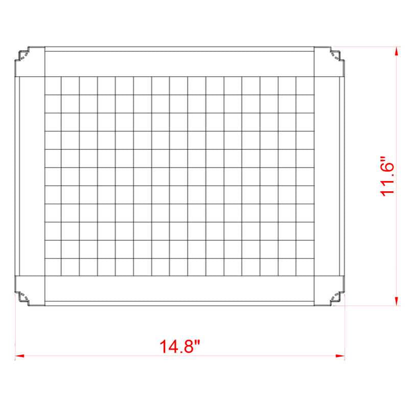 Aquarium Mesh Screen Lid Q7584