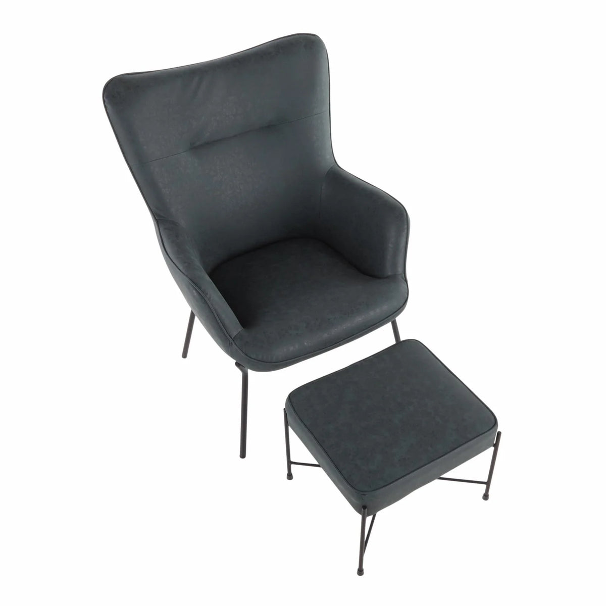 Lounge Chair with Ottoman V211201