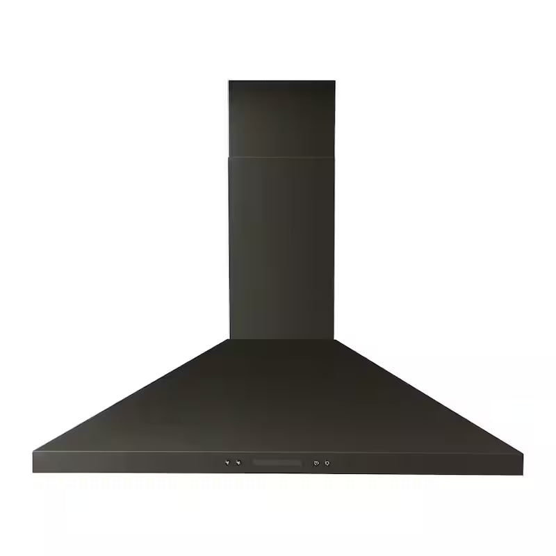 Black Stainless Wall Mount Canopy Range Hood K70128