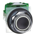 30Mm Black Non-Illuminated Push Button L9459