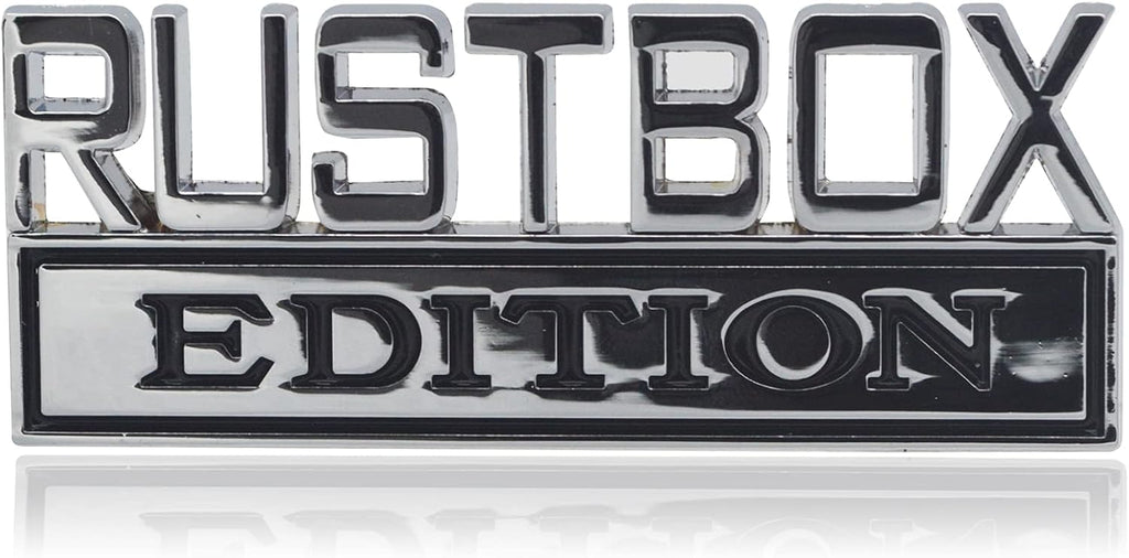 Silver+Red Emblem Sticker Replacement Badge T182