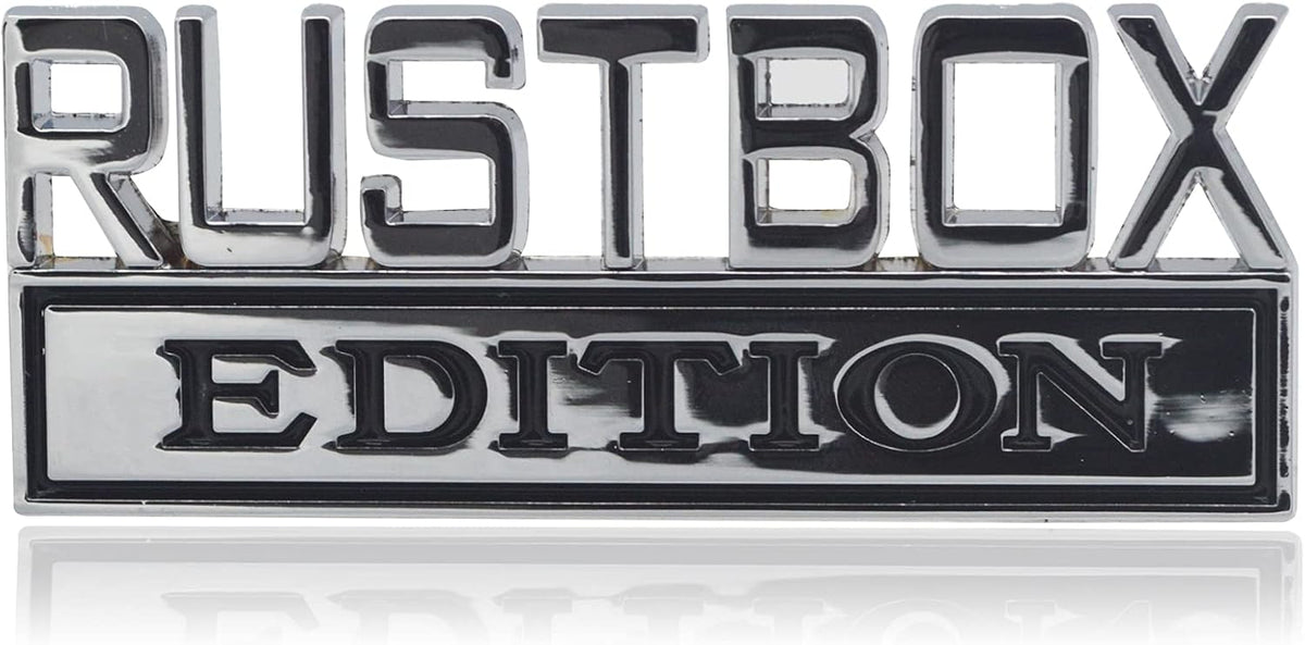 Silver+Red Emblem Sticker Replacement Badge T182