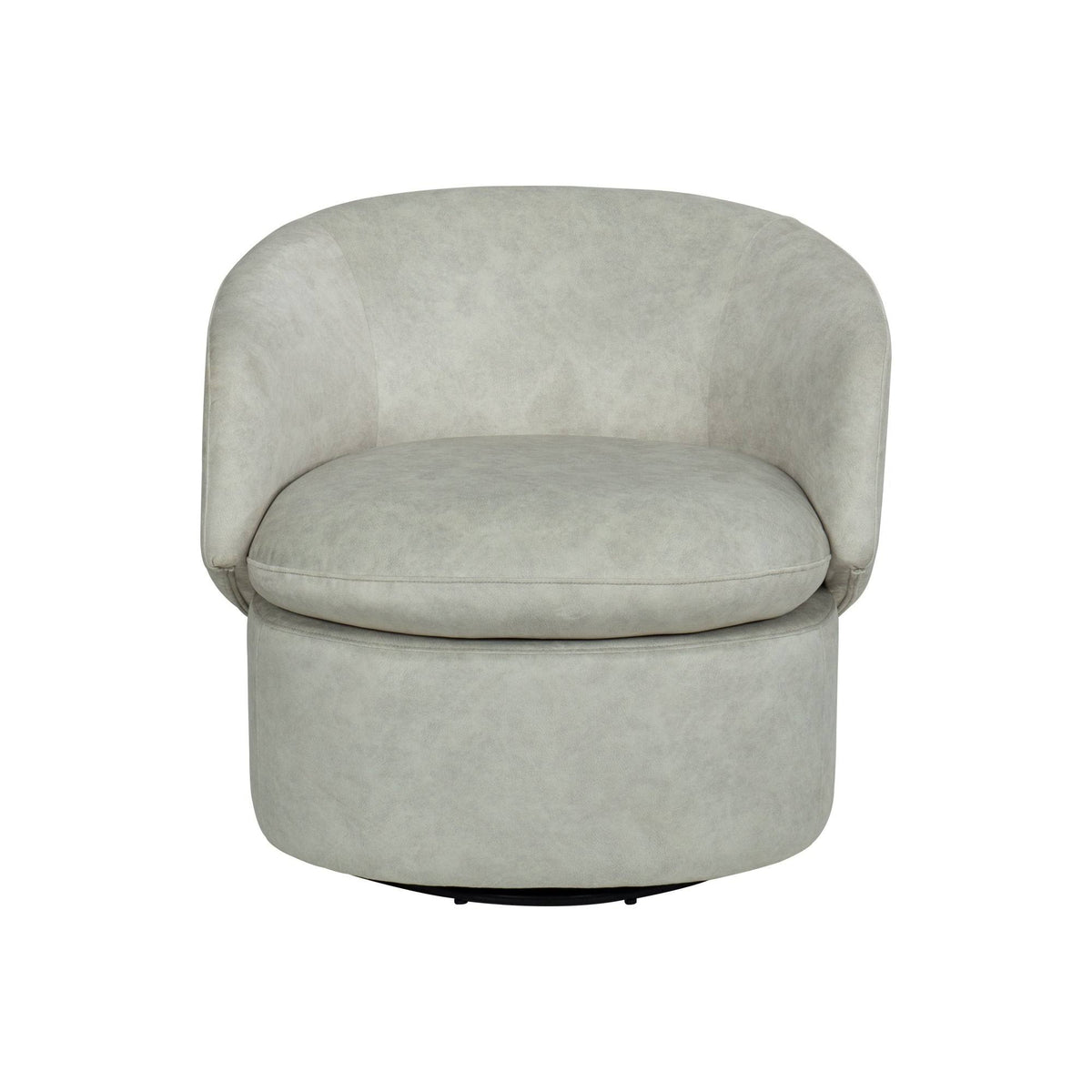 Leopard Swivel Barrel Chair S593207