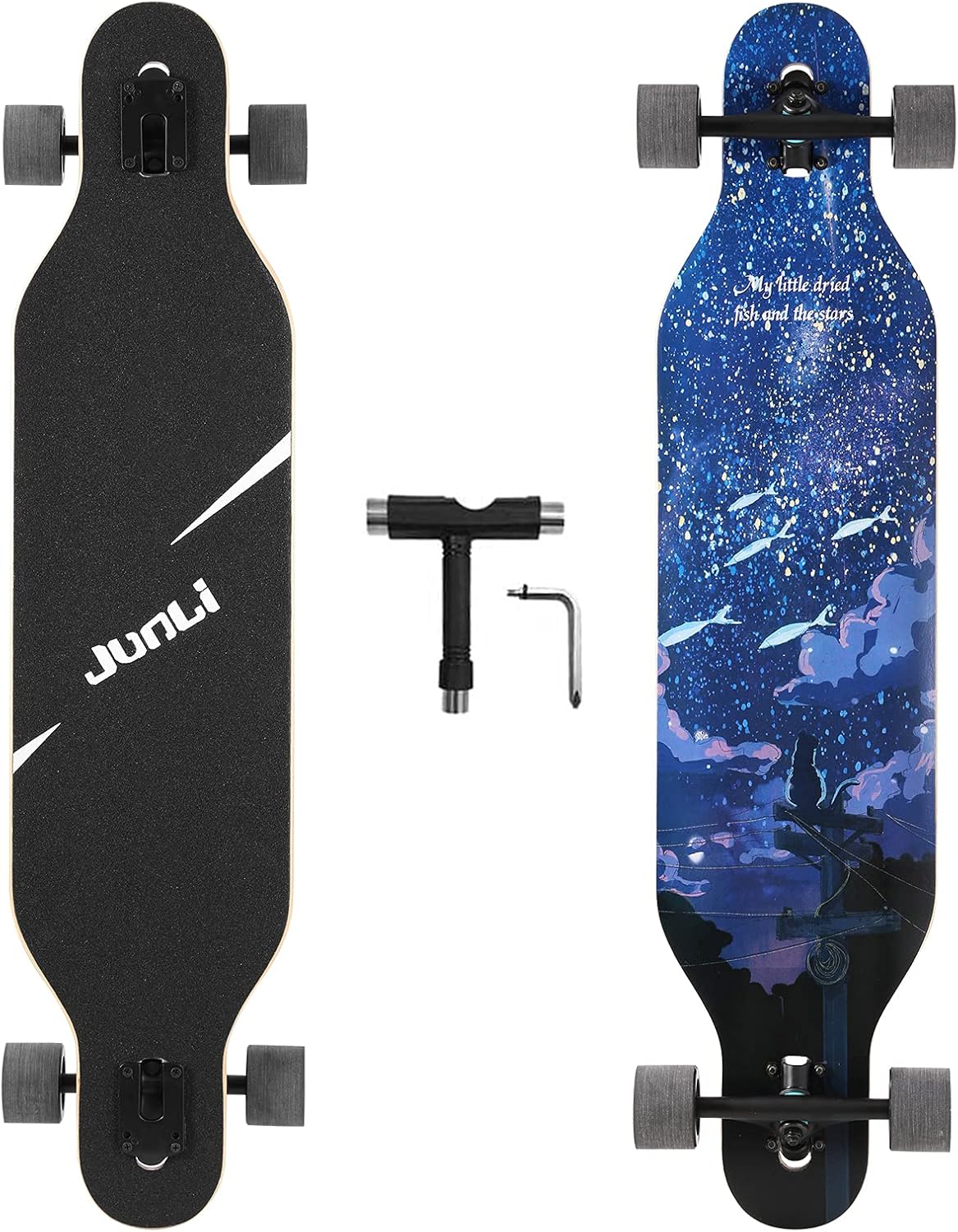 41 Inch Freeride Complete Skateboard Longboard E626