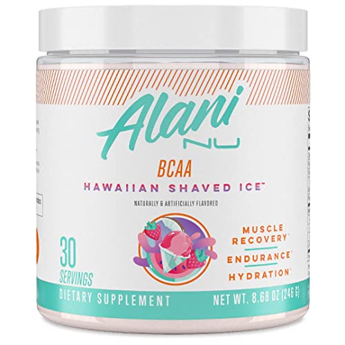 BCAA Hawaiian Shaved ICE 2:1:1 Formula Supplement Powder 30 Servings Z83014
