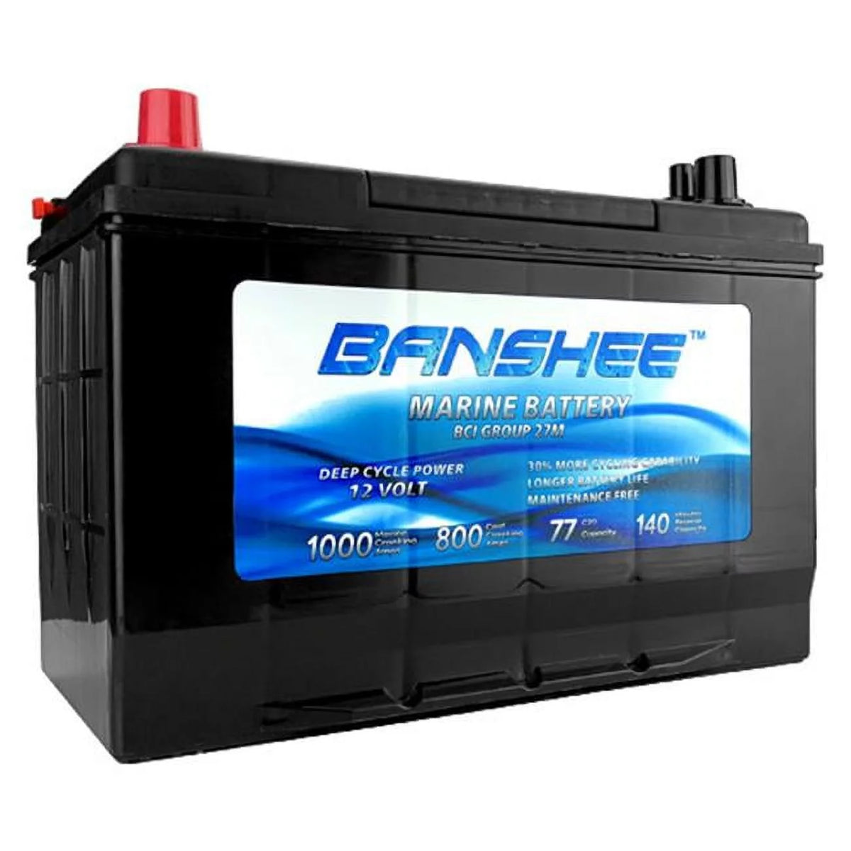 Group Size 27 Deep Cycle Marine Battery R903019