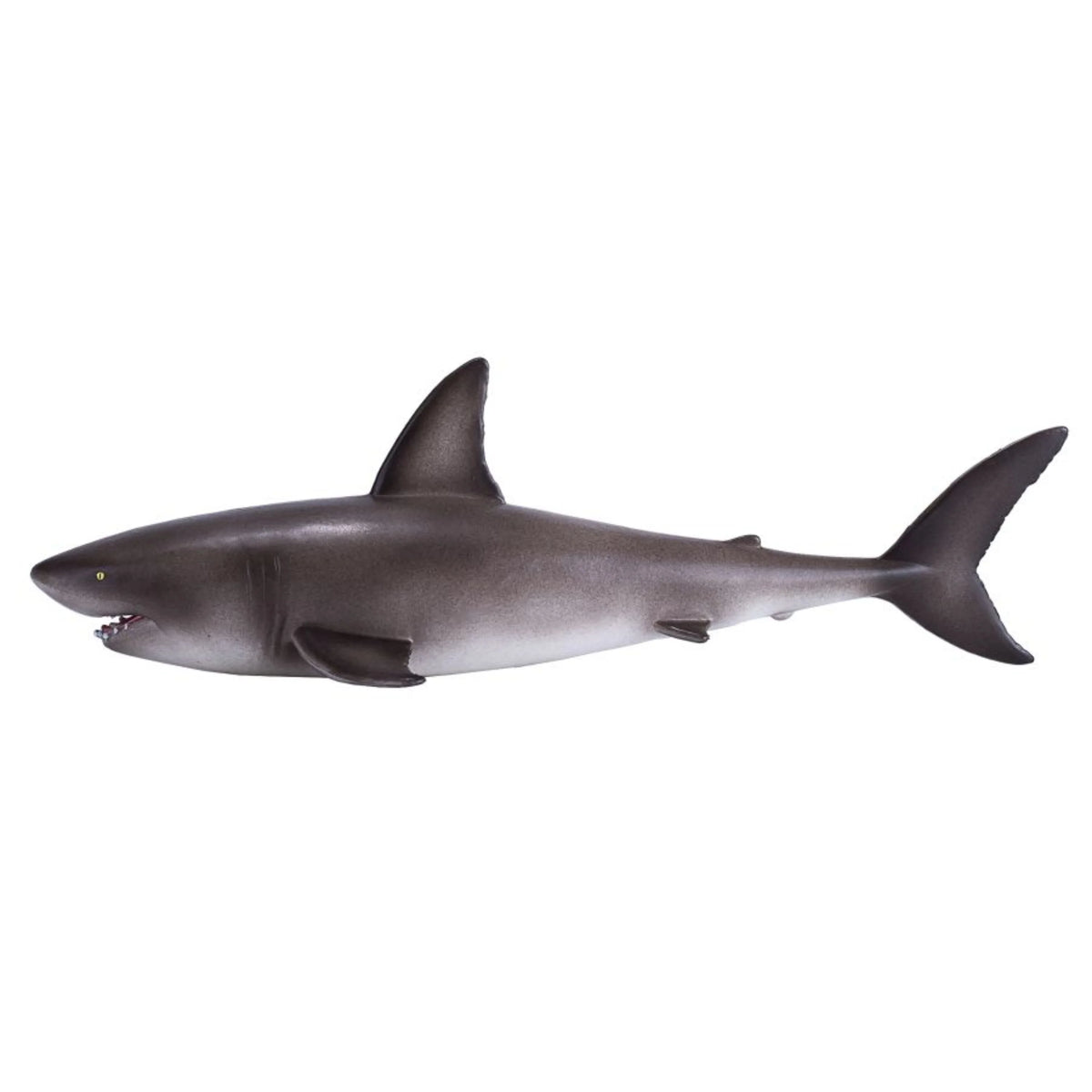 Realistic Great White Shark Wildlife Figurine (Dark Gray) G398638