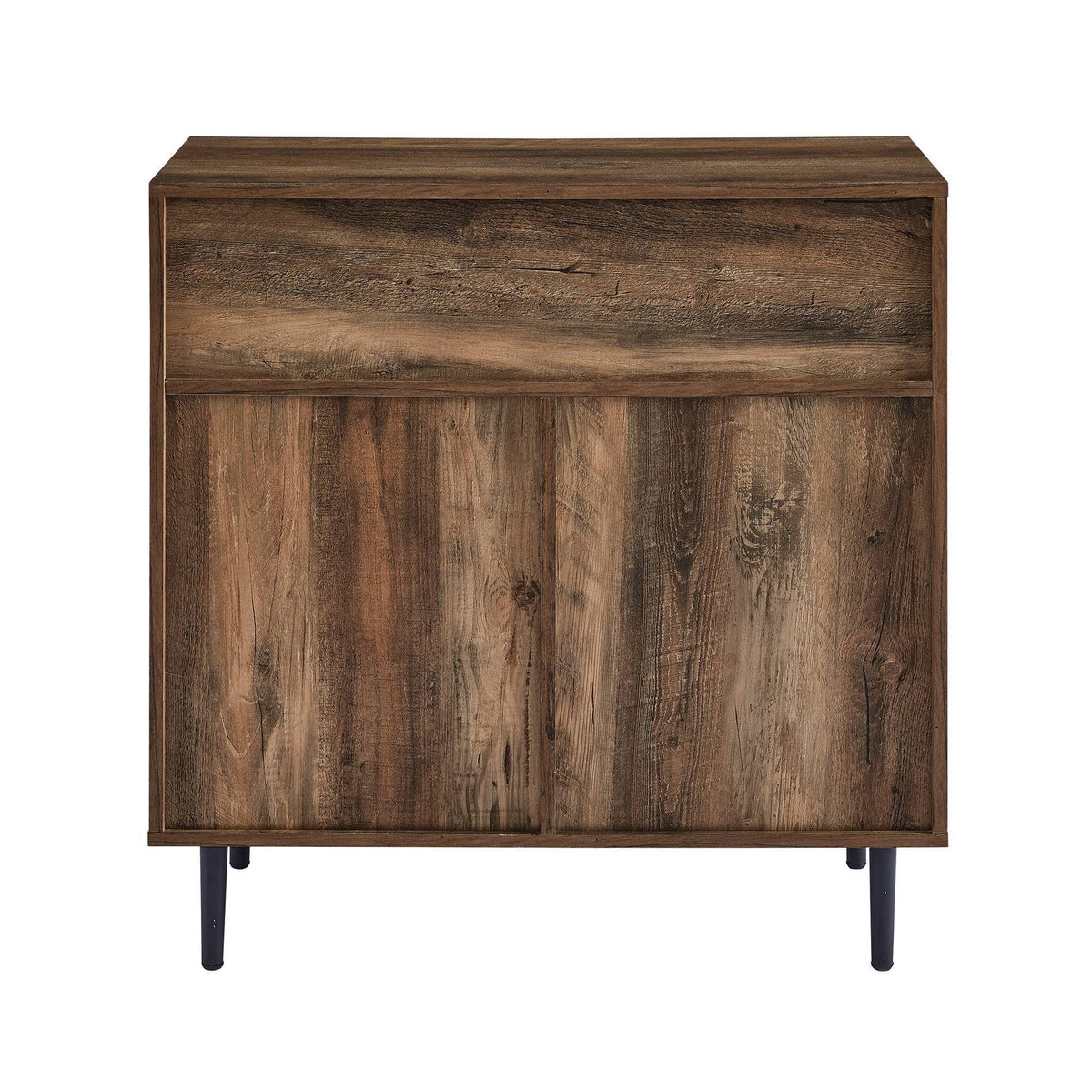 Industrial Modern Metal Door Accent Cabinet Brown H972946