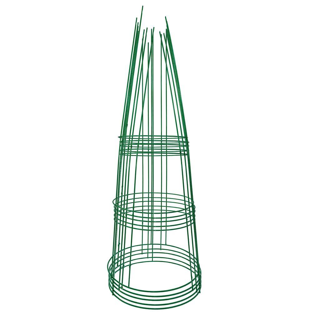 Green 42x22 Galvanized Tomato Cage, 5 Pack K56612