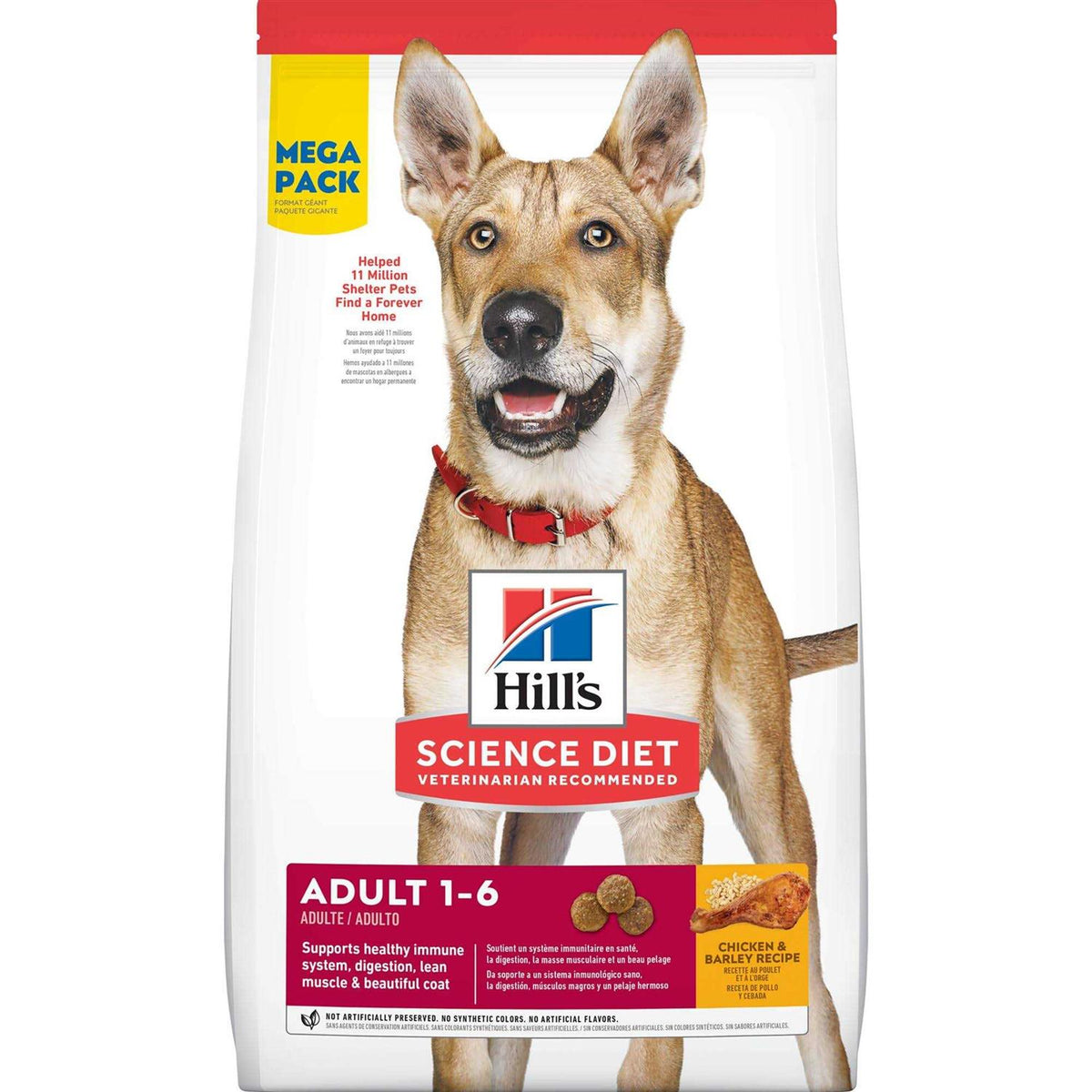 Chicken & Barley Recipe Dry Dog Food T221785