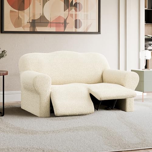 Blue Polyester Recliner Sofa Cover D49253
