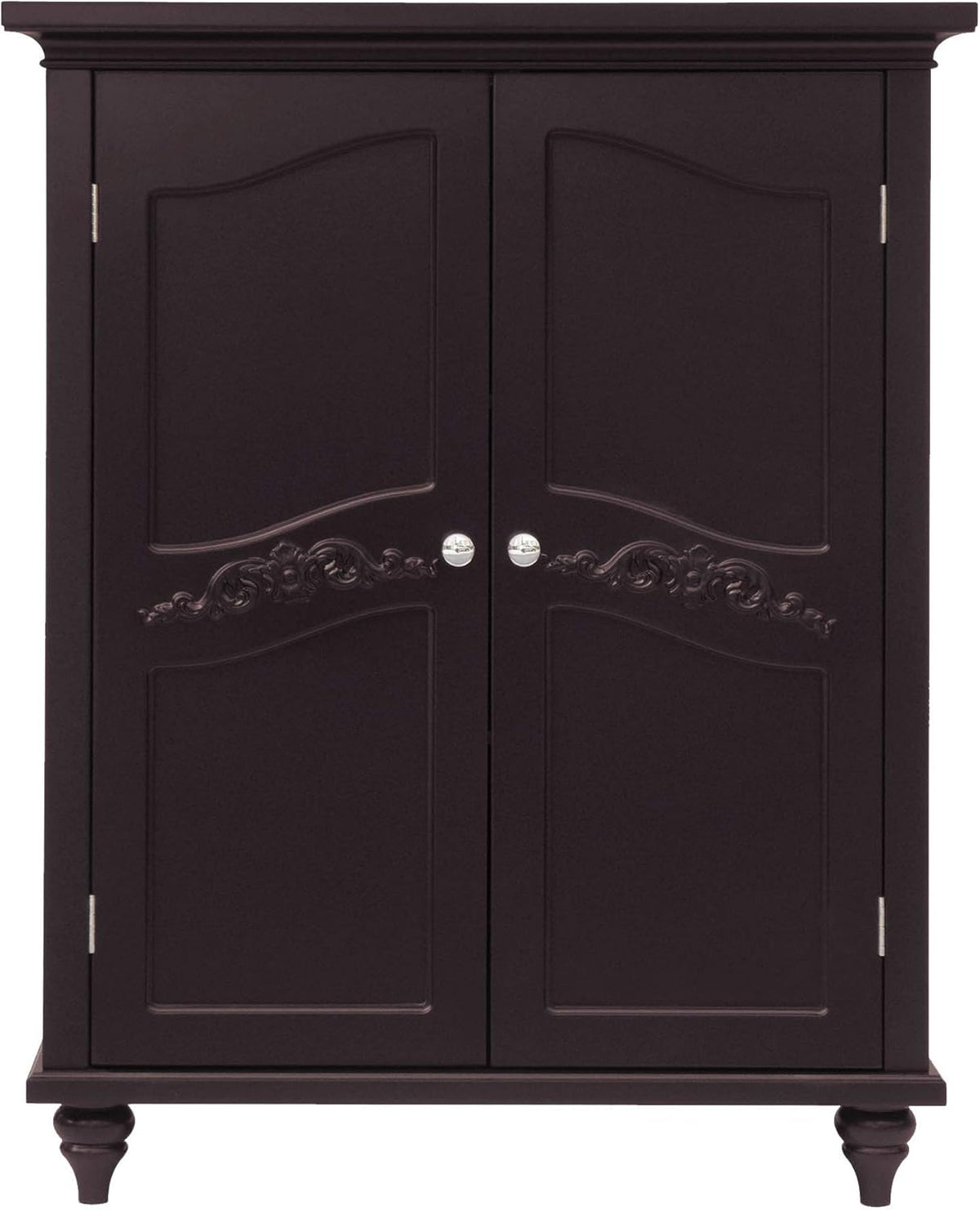 Freestanding Floor Cabinet with 2 Doors and 2 Adjustable Shelves M62913