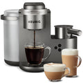 Single Serve K-Cup Pod Coffee, Latte and Cappuccino Maker, Nickel B880