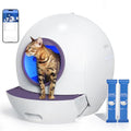 Self Cleaning Automatic Cat Litter Box 60L White O530