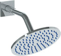 PVD Brass Wall Mount Showerhead with Arm and Flange T19381