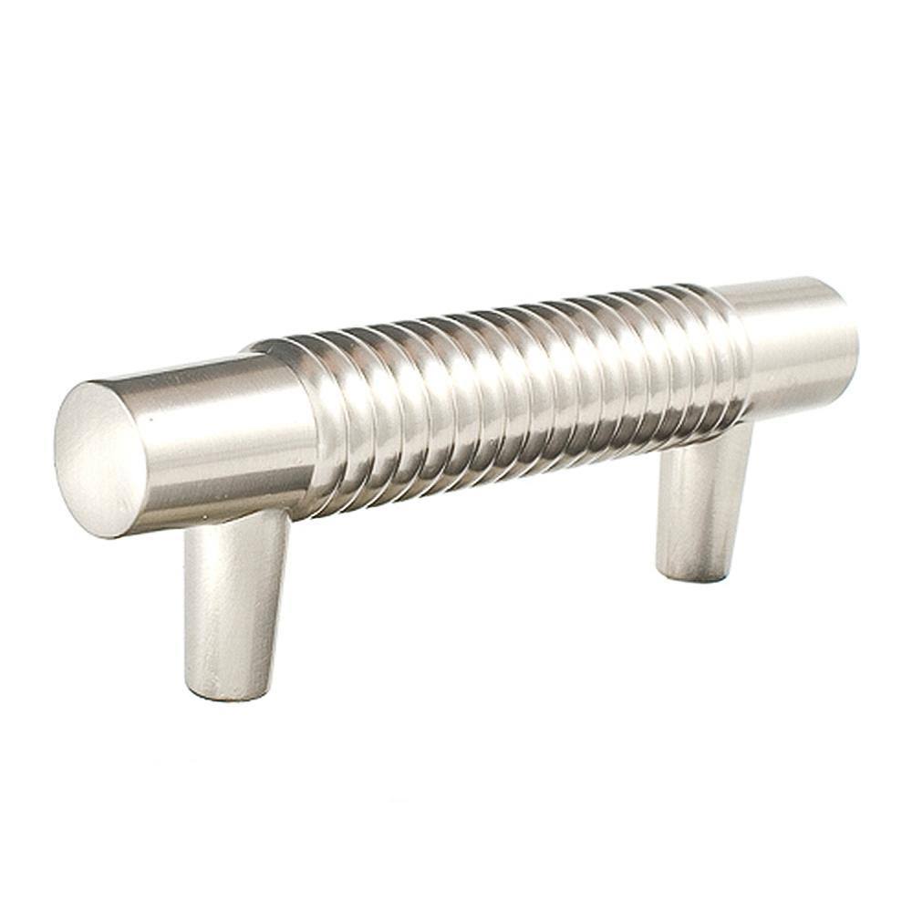 Stacked Cabinet Pull Satin Nickel 12 in B79741