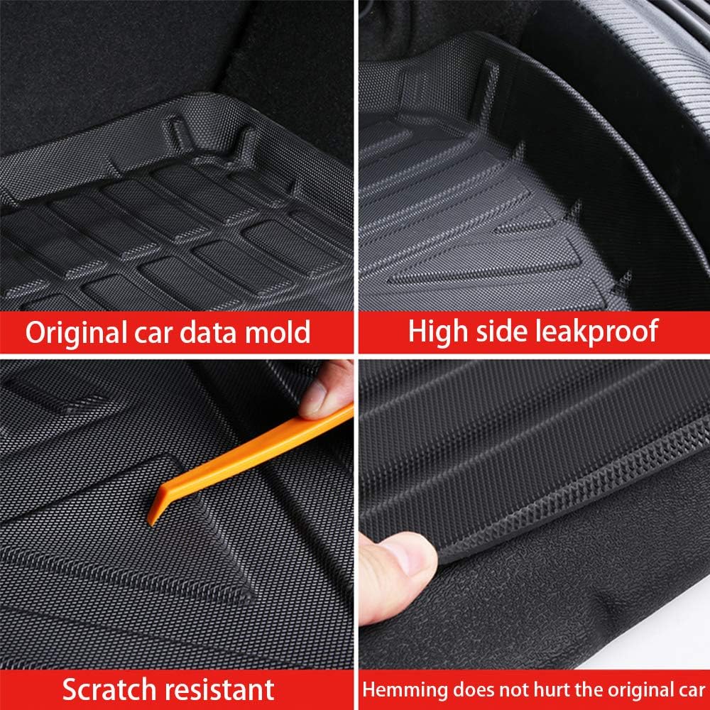 Black Heavy Duty Rubber Cargo Liner S9098