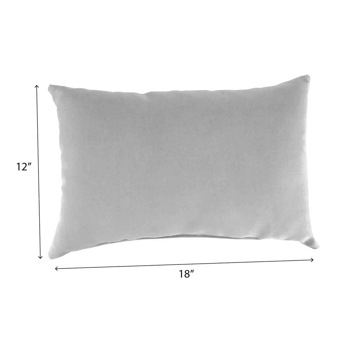 Midnight Green Leaves Rectangular Outdoor Lumbar Throw Pillow 2 Pack A4936