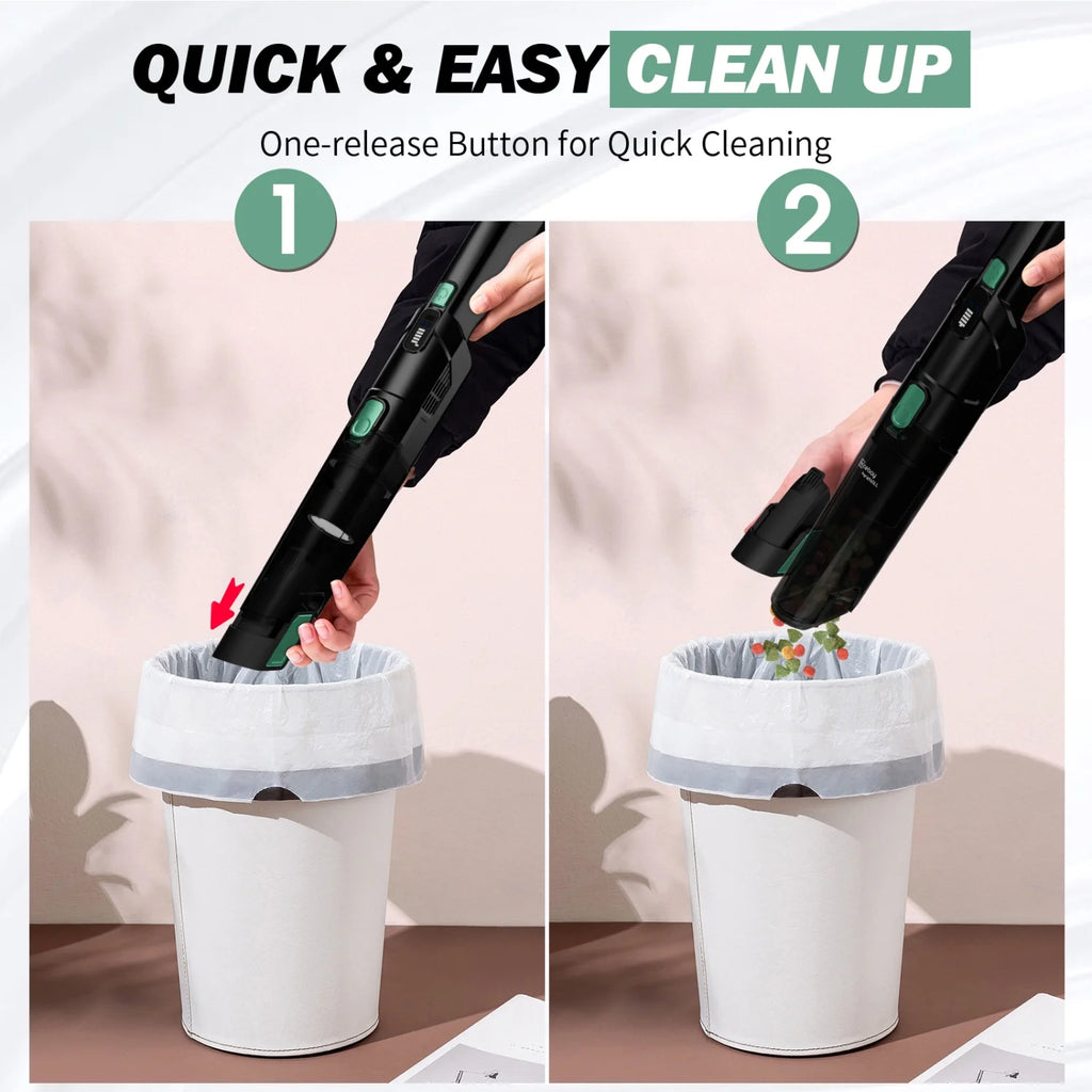 Handheld Cordless Vacuum with 15KPA Suction L76142
