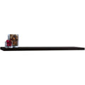 Black Floating Wall Shelf O548250
