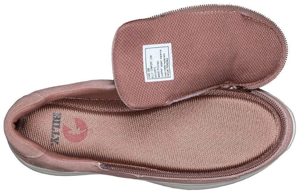 Blush Suede Comfort Lows J535
