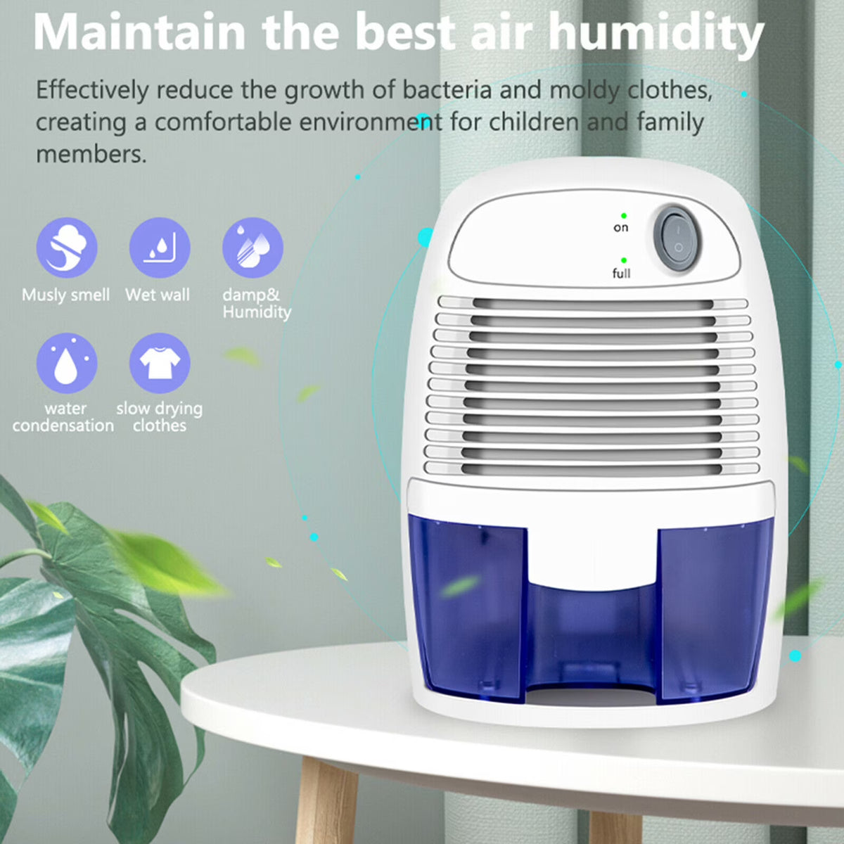 Compact Electric Dehumidifier B65264