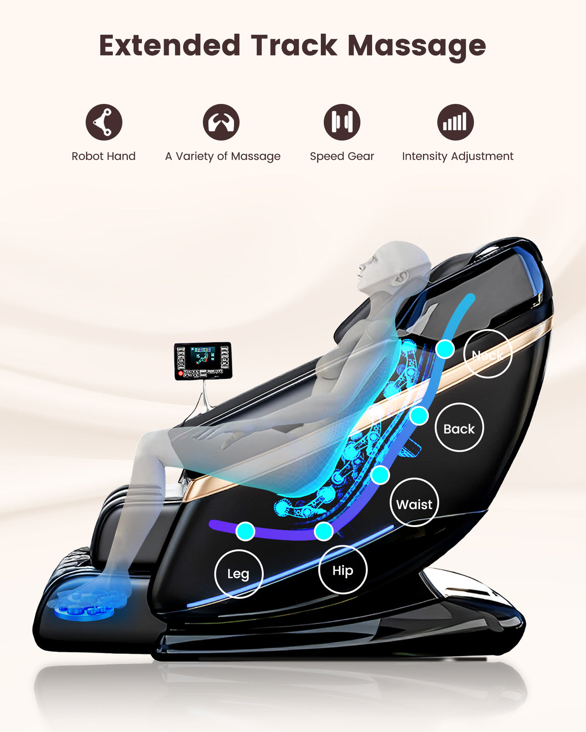 4D Massage Chair with Heating L1098