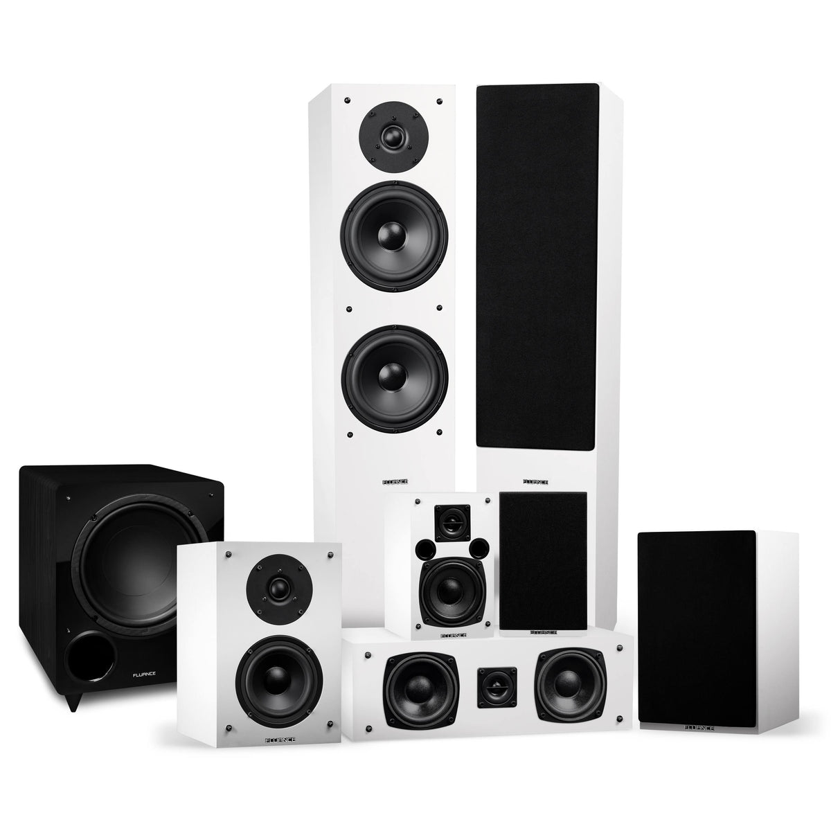 White 7.1 Speaker System M410364