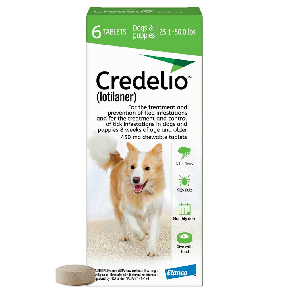 Chewable Tablet for Dogs 25.1-50 lbs P495