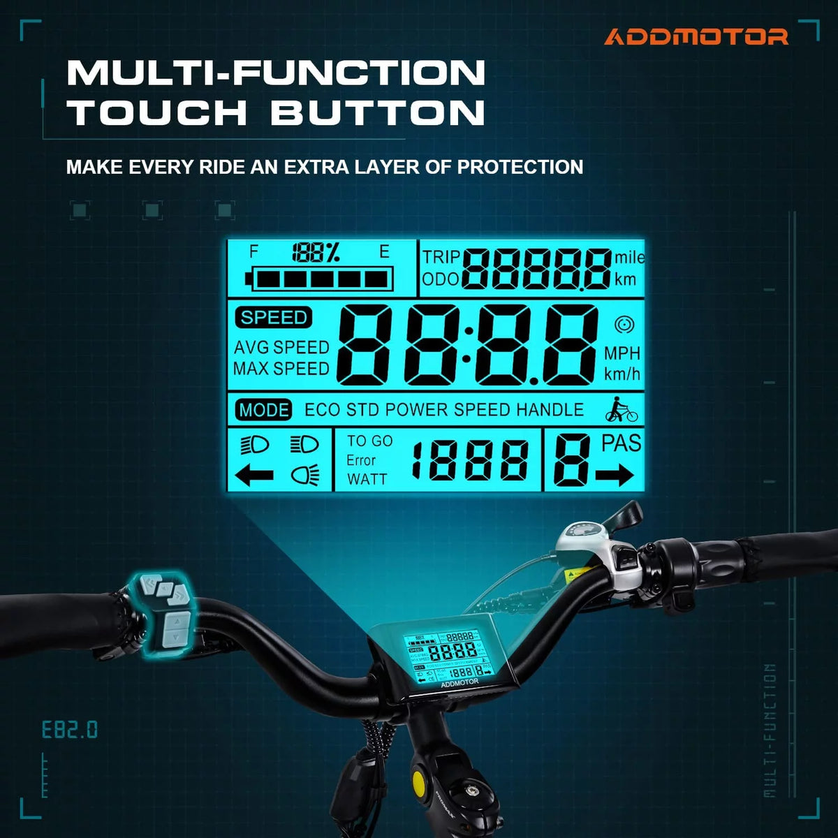 26 inch 500W 48V 20AH Electric Bike B801544