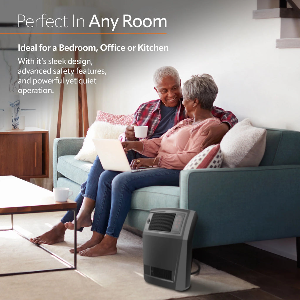 23" 1500W Ceramic Electric Space Heater with Timer L56940