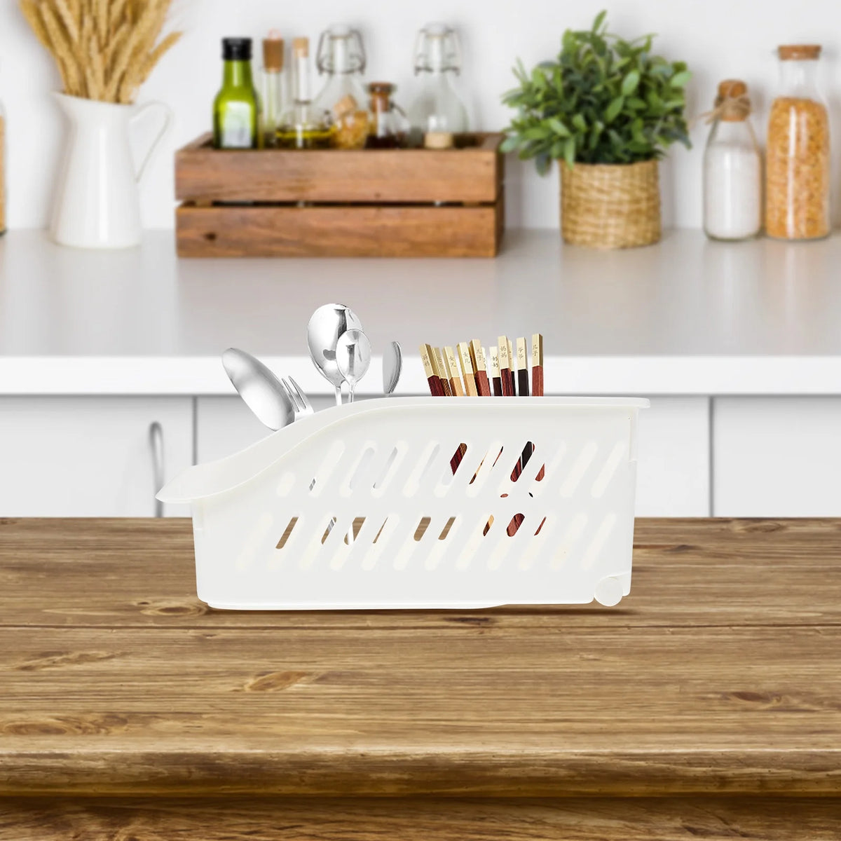 White Storage Basket Toy Bins Y4303
