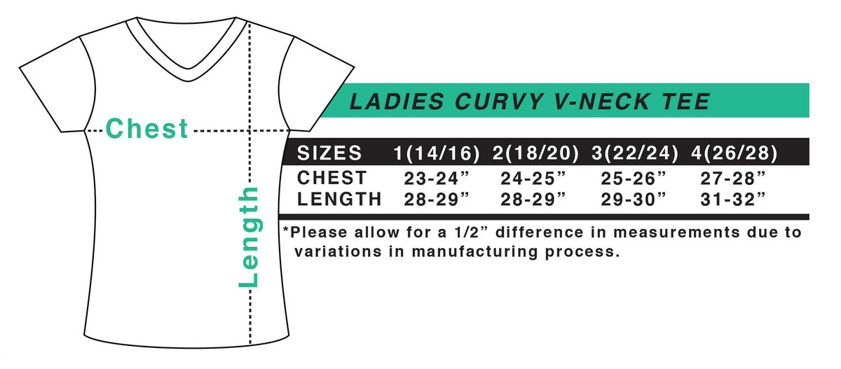 Women's Plus Size V-Neck T-Shirt Q65575