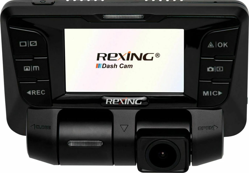 Front and Rear Dash Cam Black Q102485