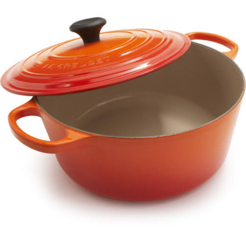 Flame 1-Quart Cast Iron Round Dutch Oven H555