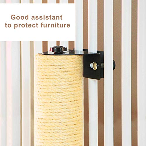 Cat Scratching Post Cage Mounted Sisal S138