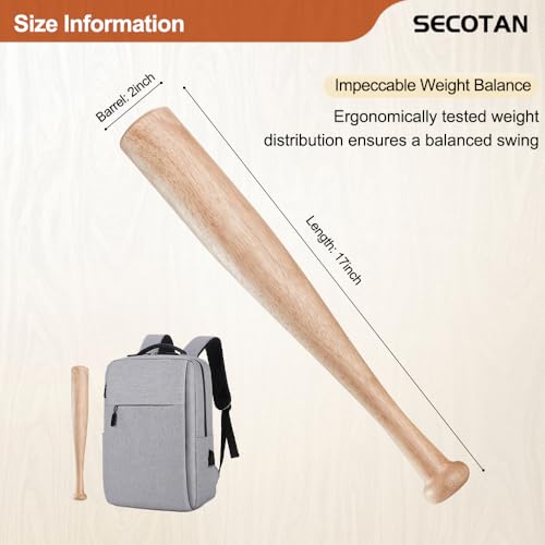 Wood Baseball Training Bat 28inch F626